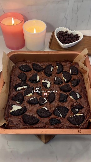 Fudgy Oreo Brownies — Easy Super Fudgy Recipe