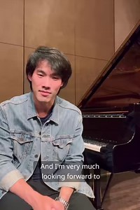 A special message and performance from pianist Bruce Liu