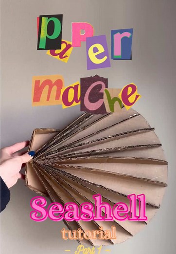 Crafting Stunning Seashell Art with Cardboard