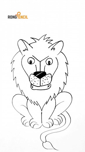 45K views · 352 reactions | Lion 女 drawing technique ❤️ #lion #art #drawing #easydrawing #pencildrawing | Rong Pencil | Facebook