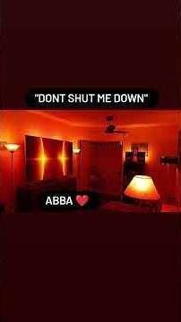 ABBA LYRIC VIDEO "DONT SHUT ME DOWN"