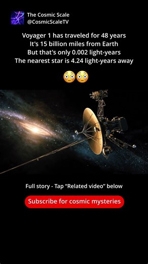 Voyager 1 Is Only 0.002 Light-Years Away 😳