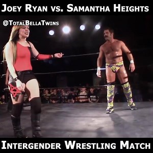 862K views · 202 shares | Joey Ryan vs. Samantha Heights in an Intergender Match | The Bella Twins | Facebook