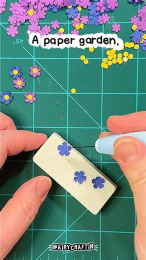 My favorite kind of therapy 🌸✂️. #papercutting #tutorial #handmade #miniatureart #paperartist #art