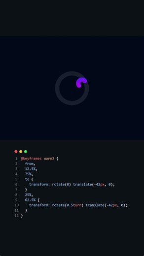 CRAZY Loading Animation Using CSS!