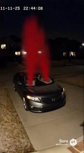 💥 Instant Karma! Porch Pirate Gets Double Ink Explosion Caught on Camera! 💙❤️ #funny #funnyvideos