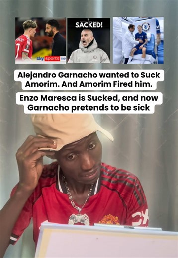 Enzo Maresca was Sacked from Chelsea. Garnacho I being blamed . #garnacho #enzomaresca #chealsea #moze
