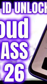 iOS 26 Bypass Apple ID on iPhone Locked To Owner Fix Apple Account Activation Lock