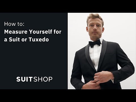 How To: Measure Yourself for a Suit or Tuxedo