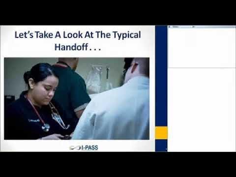 I Pass Standardizing Handoff Process To Improve Patient Care And Safety Everhart Spector 11 2 16 1