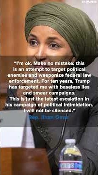 Rep. Omar releases statement after federal agents raid her DC-area home