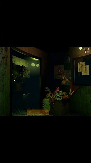 Springtrap jumpscare and 6am at thesame time FNAF 3