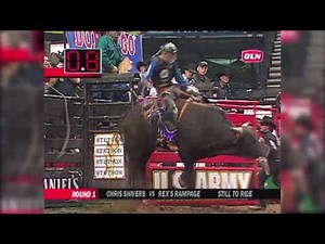 J.B. Mauney's FIRST Ride as a Professional Bull Rider | 2006