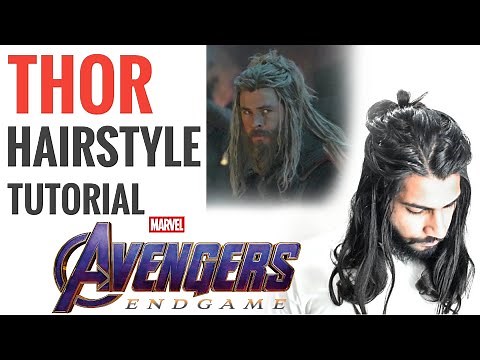 THOR HAIRSTYLE TUTORIAL FROM AVENGERS : ENDGAME | INDIA