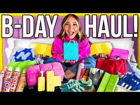 MY DAUGHTERS 18TH BiRTHDAY HAUL 🛍️❤️