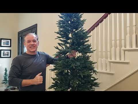 Space-Saving Artificial Christmas Tree Re-Packing for Storage