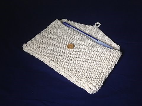 How to Loom Knit a Briefcase (DIY Tutorial)