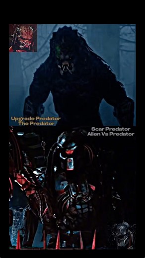 Upgrade Predator(The Predator) Vs Scar Predator(Alien Vs Predator)