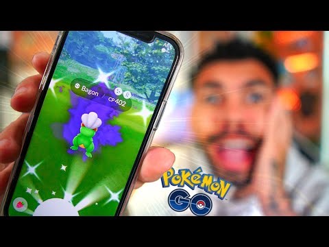 SURTEI ENCONTRANDO MEU PRIMEIRO BAGON SHINY - POKÉMON GO | Cris |