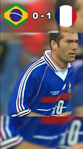 France vs brazil | 1998 World cup final