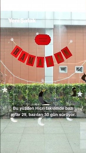 Ramazan bu yıl neden 29 gün?