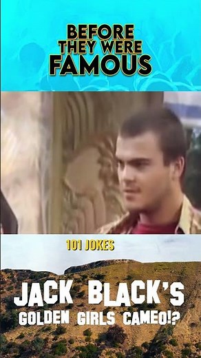 Did you know Jack Black had a cameo in The Golden Palace, the Golden Girls spin-off?