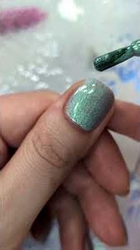 THE NAIL ROUTINE I DO WHEN I'M TOO BUSY FOR A FULL MANICURE #shorts
