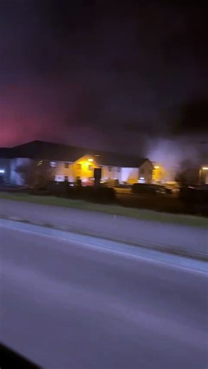 Fire in Inverness, earlier