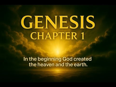 GENESIS CHAPTER 1 KJV - QUIET BIBLE AUDIO