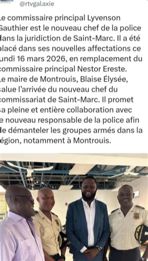 Nou te kontan travay ak cp Nestor nou salye arive cp Gothier objektif pa chanje #security #pnhh #montouis #fregabe