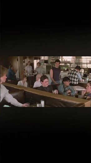 PONY BE A GOOD BOY💀✋ ( deleted diner scene) #outsiders