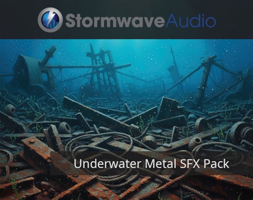Underwater Metal Sound Effects Pack by Stormwave Audio