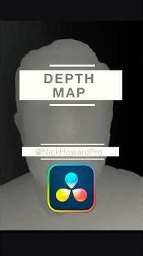 The Depth Map trick that saves hours of work #VideoEditing #ProTip #DaVinciResolve