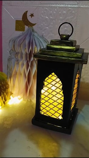 DIY Ramadan Decoration🌙| Easy & Beautiful Ramzan Home Decor Ideas | Handmade Craft @YumanArt2168#diy