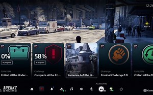 【索尼】PS5 UI界面介绍 - 奖杯、分享、加载时间等