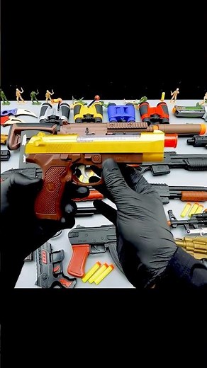 Light-Up Toy Gun with Vibration! 🔥 Flash, Motion & Sound All-in-One!