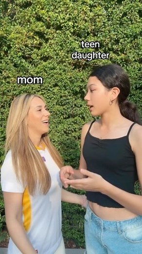 Familia Diamond on Instagram: "Mom vs teen daughter"