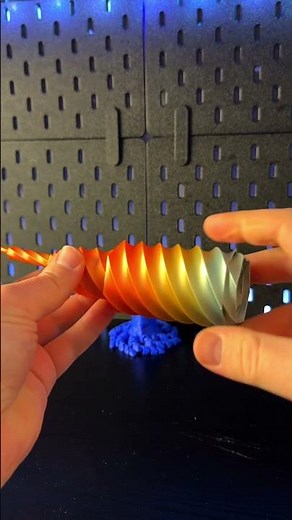 Satisfying 3D Printed Hex Spiral Fidget Toy #3dprinting