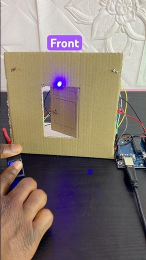 DIY DOOR controller circuit using Arduino & Fingerprint Scanner #electronics #technology