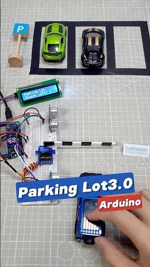 Smart Parking System with Arduino 🚗 #arduino #arduinoproject