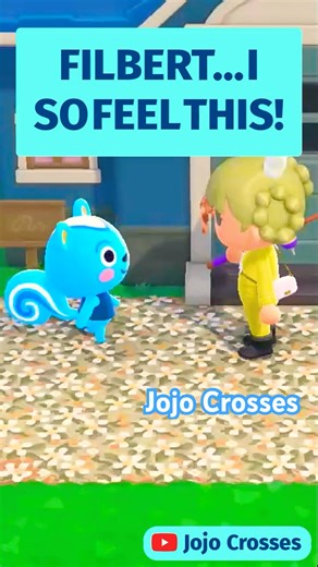 Filbert... I SO Feel This!! 🐿️ | ACNH #shorts #acnh #animalcrossingnewhorizons