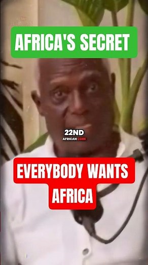 The World Needs What Africa Has✊🏿