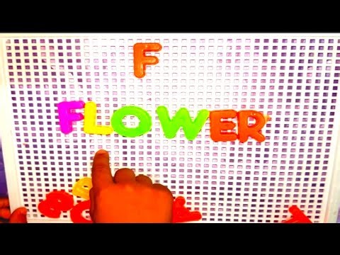 ABC Alphabet | F is For Flower 🌺🌻🌹🌷 | Kids Learning | Abcd
