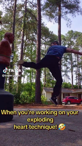 Exploding Heart Technique in Karate Training