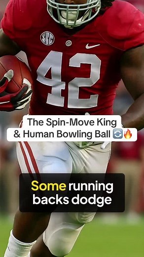 Eddie Lacy #42 -- The Spin-Move King & Human Bowling Ball 🔄🔥 Eddie Lacy embarrassed defenders with legendary spin moves and power runs. A viral highlight machine and unstoppable force who dominated Notre Dame on the biggest stage. Roll Tide. #EddieLacy #AlabamaFootball #RollTide #BAMA #NFL