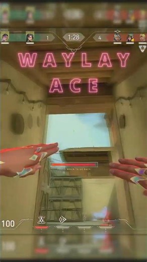 Waylay dropped 5 kills... Still lost the round 💔 #valorant #shorts