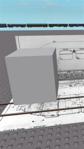 The Cube #streamlined #roblox #train