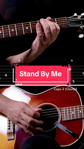 Easy Guitar Tutorial Tabs for Stand By Me