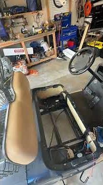 EZGO TXT golf cart DC House lithium battery upgrade install