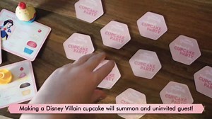 Wonder Forge Disney Princess Enchanted Cupcake Party Game - Exciting Matching Game | Fun for Kids & Adults | Ideal for Disney Princesses Enthusiasts | Two Game Modes | Gaming Experience